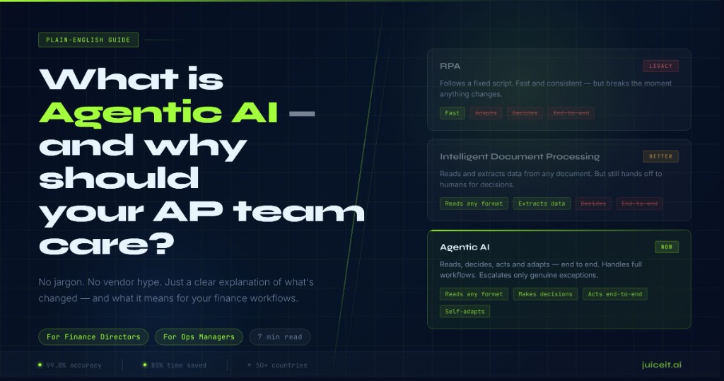 What is Agentic AI - And Why Should Your AP Team Care?